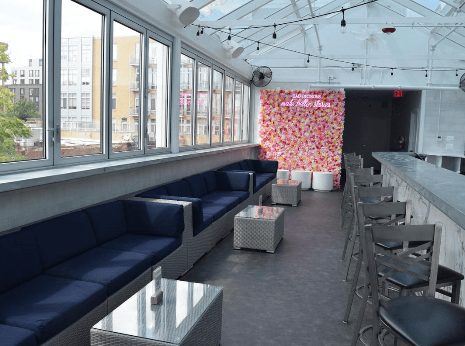 Rooftop Bar with ActivWall Windows