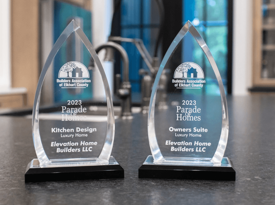 Awards won in Parade of Homes