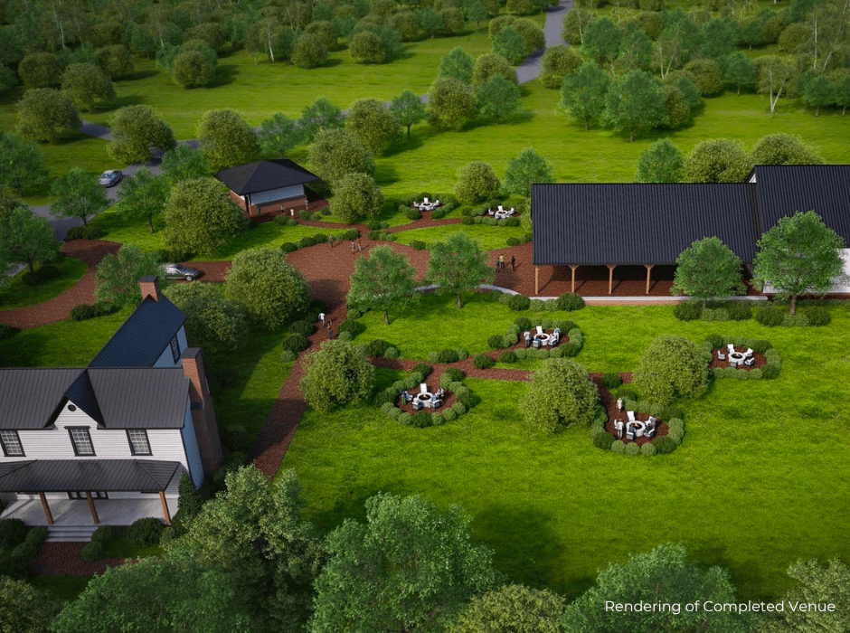 Rendering of Knotted Oak Special Event Venue