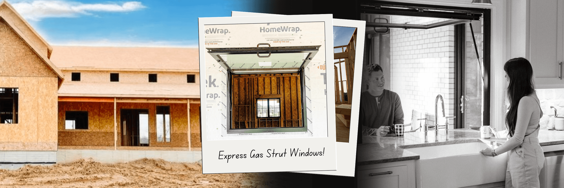 Express Series Gas Strut Windows