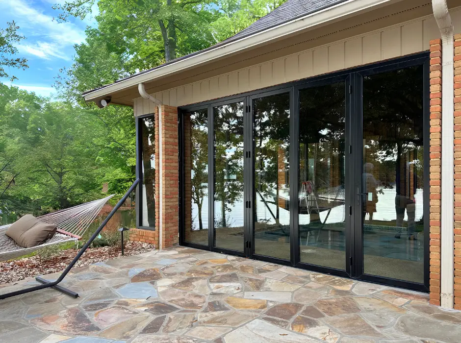 Pool House Upgrade with ActivWall Folding Doors