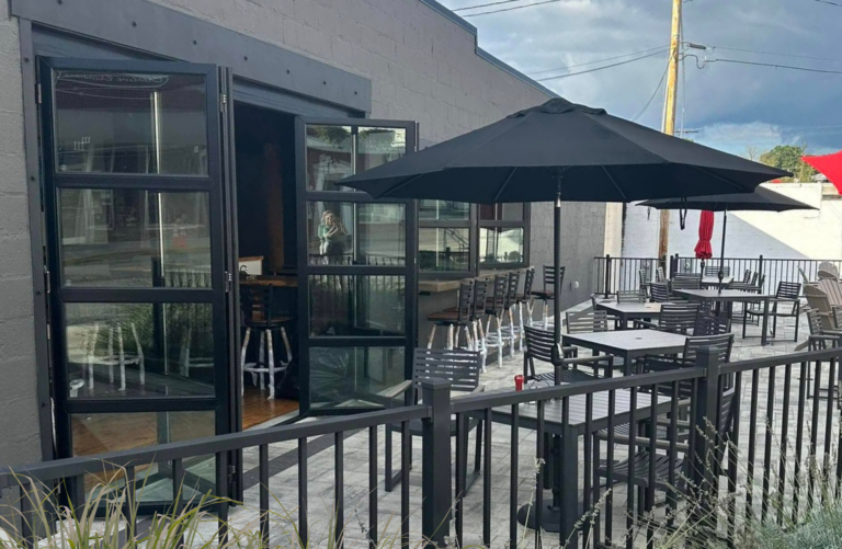 Folding Door and Folding Window at a Restaurant Patio