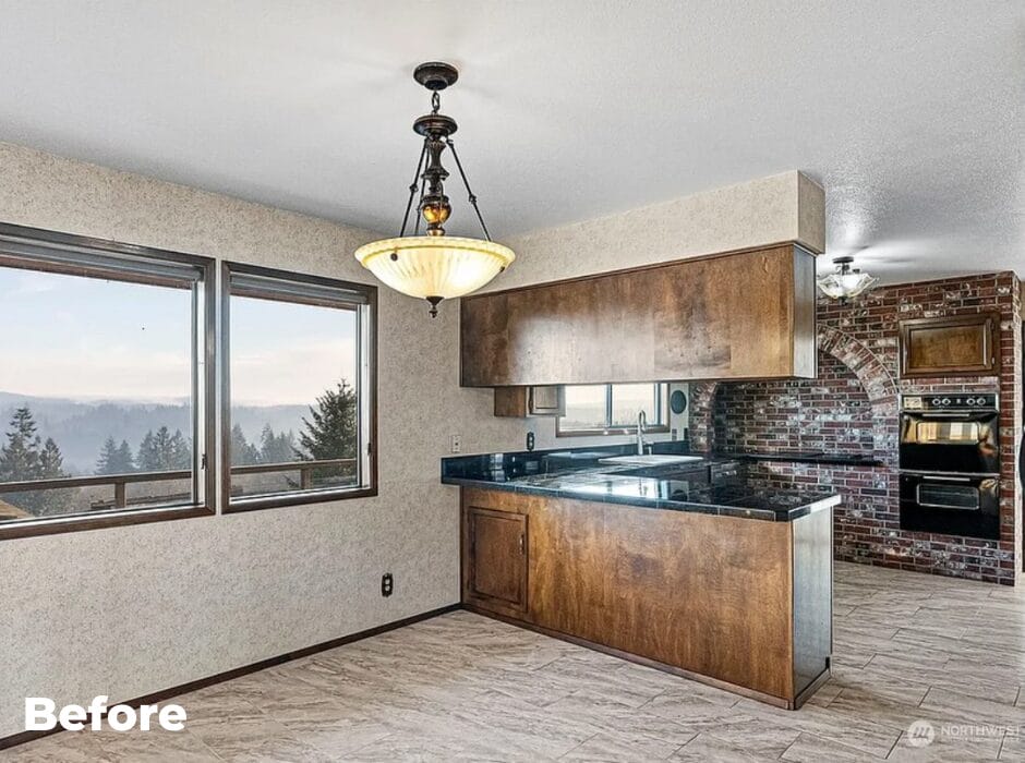 Before Image of Kitchen Renovation