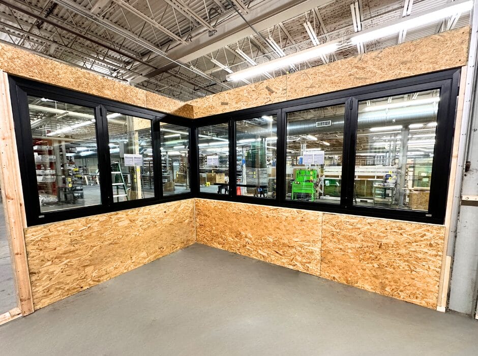 Open Corner Folding Unit