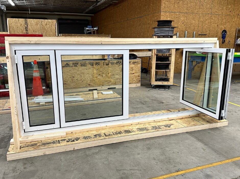 bi parting center fold unit