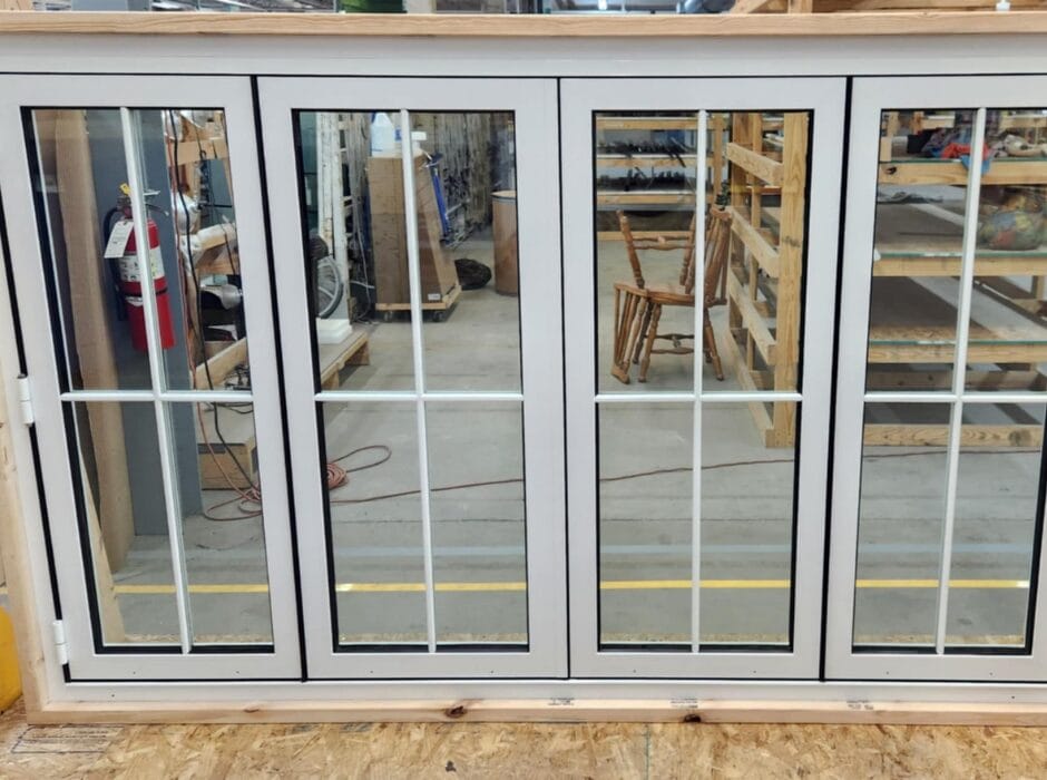 Bi-Parting Folding Window