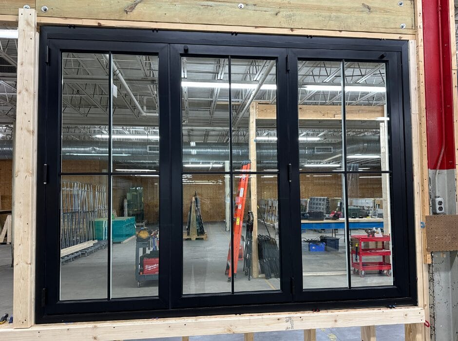 dual tone folding window