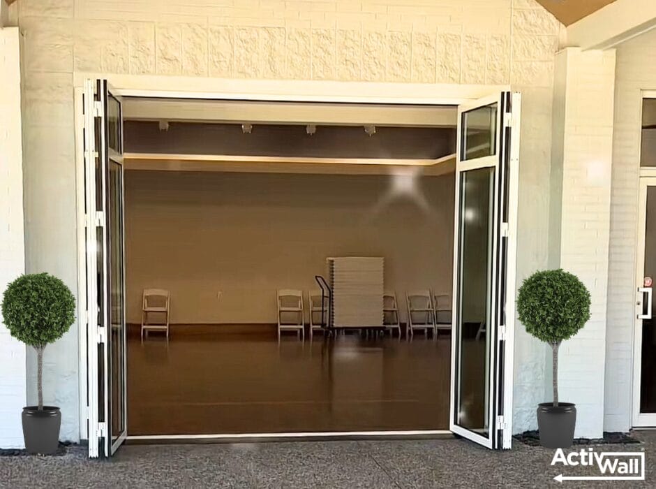 ActivWall Folding Doors at Piedmont Arts