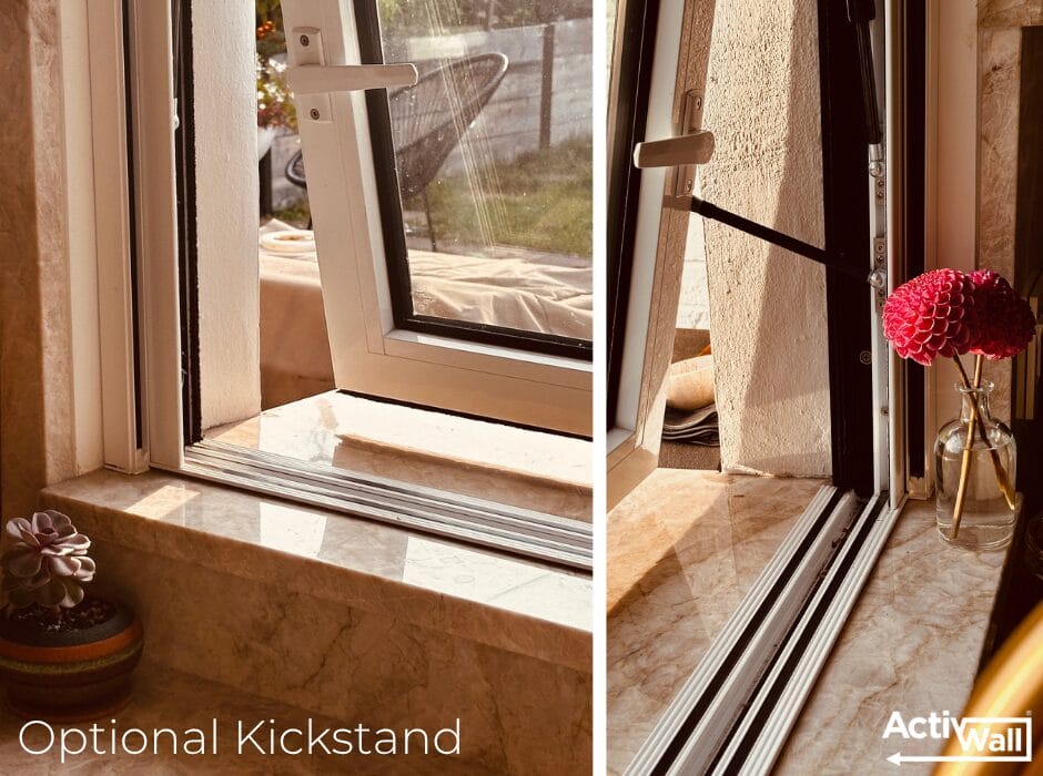 ActivWall Gas Strut Window in a Cozy Kitchen Renovation