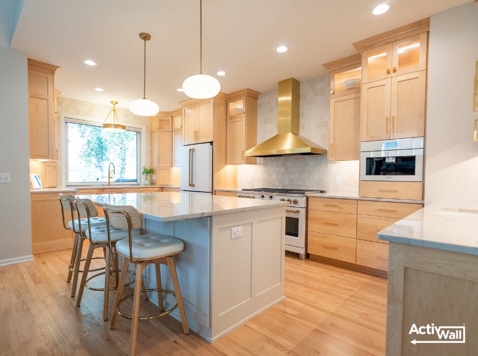 Kitchen Renovation with Gas Strut Window