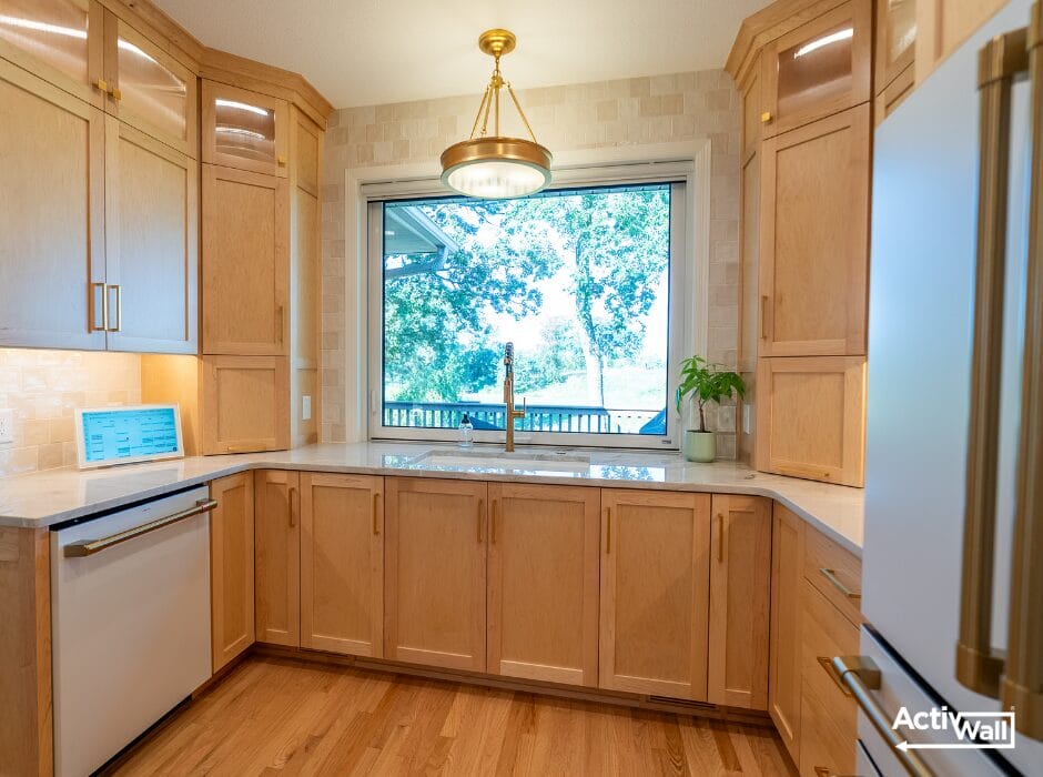 Kitchen Renovation with Gas Strut Window