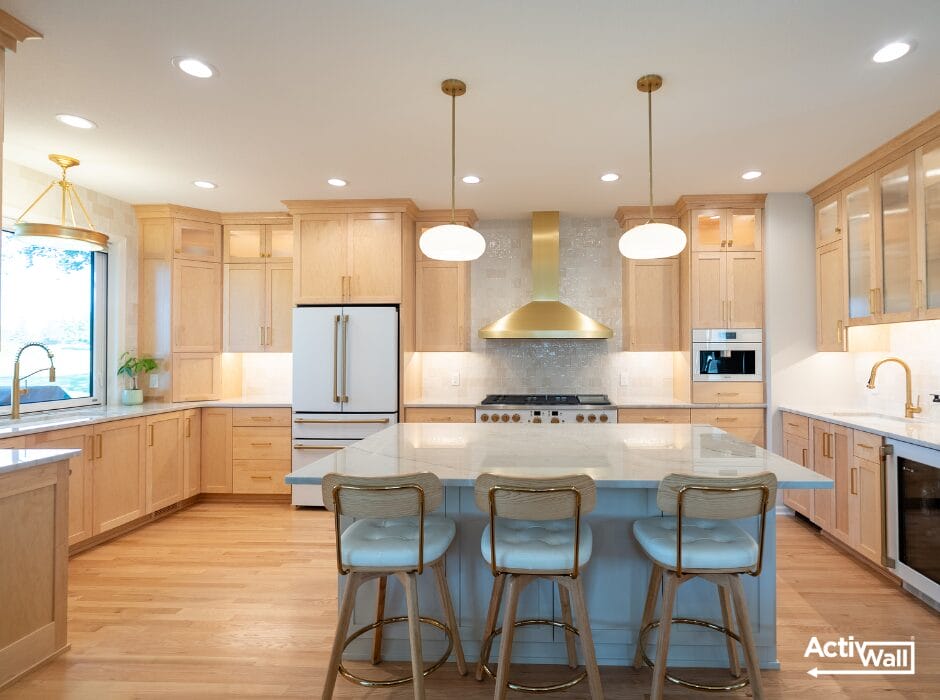 Kitchen Renovation with Gas Strut Window
