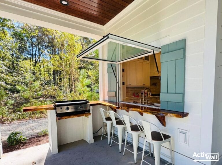 An ActivWall Gas Strut Window in South Carolina