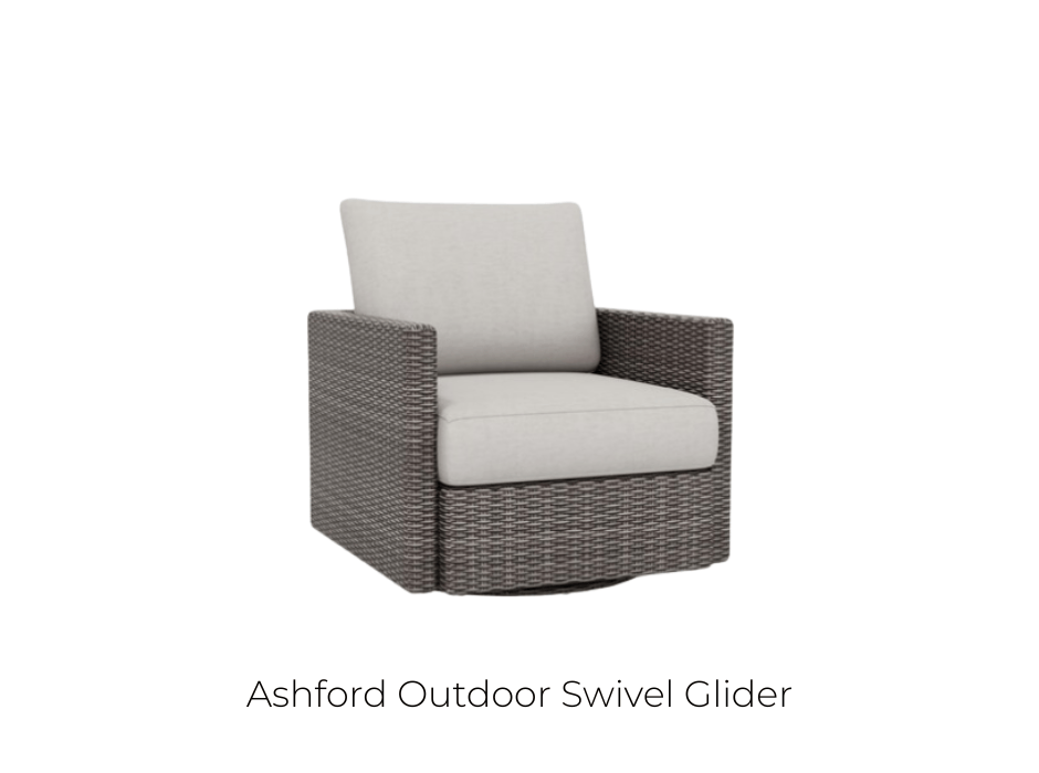 Ashford Outdoor Swivel Glider by Bassett