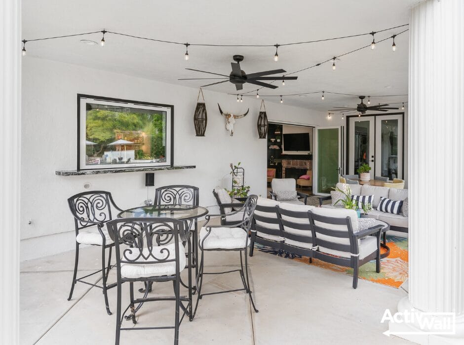 Home in Southern California with an ActivWall Gas Strut Window