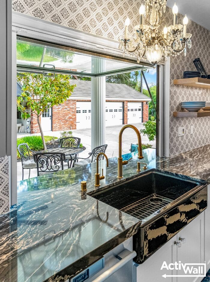 Home in Southern California with an ActivWall Gas Strut Window