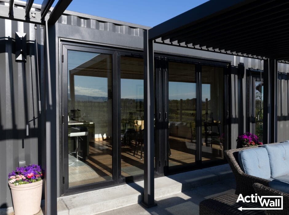 ActivWall Folding Door at Floating Balance Cellars