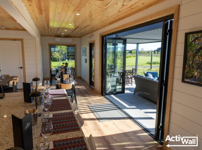 ActivWall Folding Door at Floating Balance Cellars