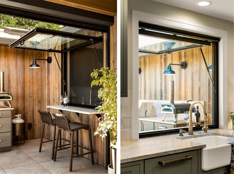ActivWall Gas Strut Window with Retractable Screen