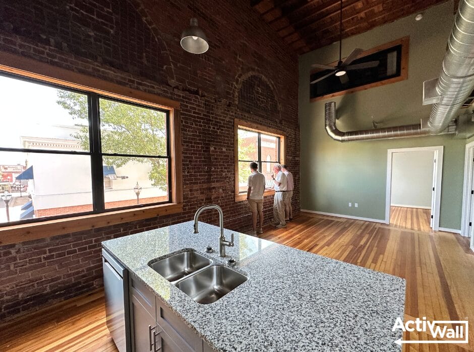 Apartment with ActivWall Folding Window